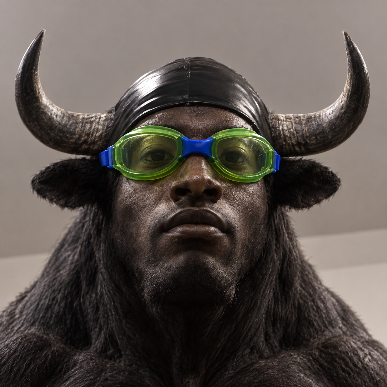 nasansem horned character wearing green goggles